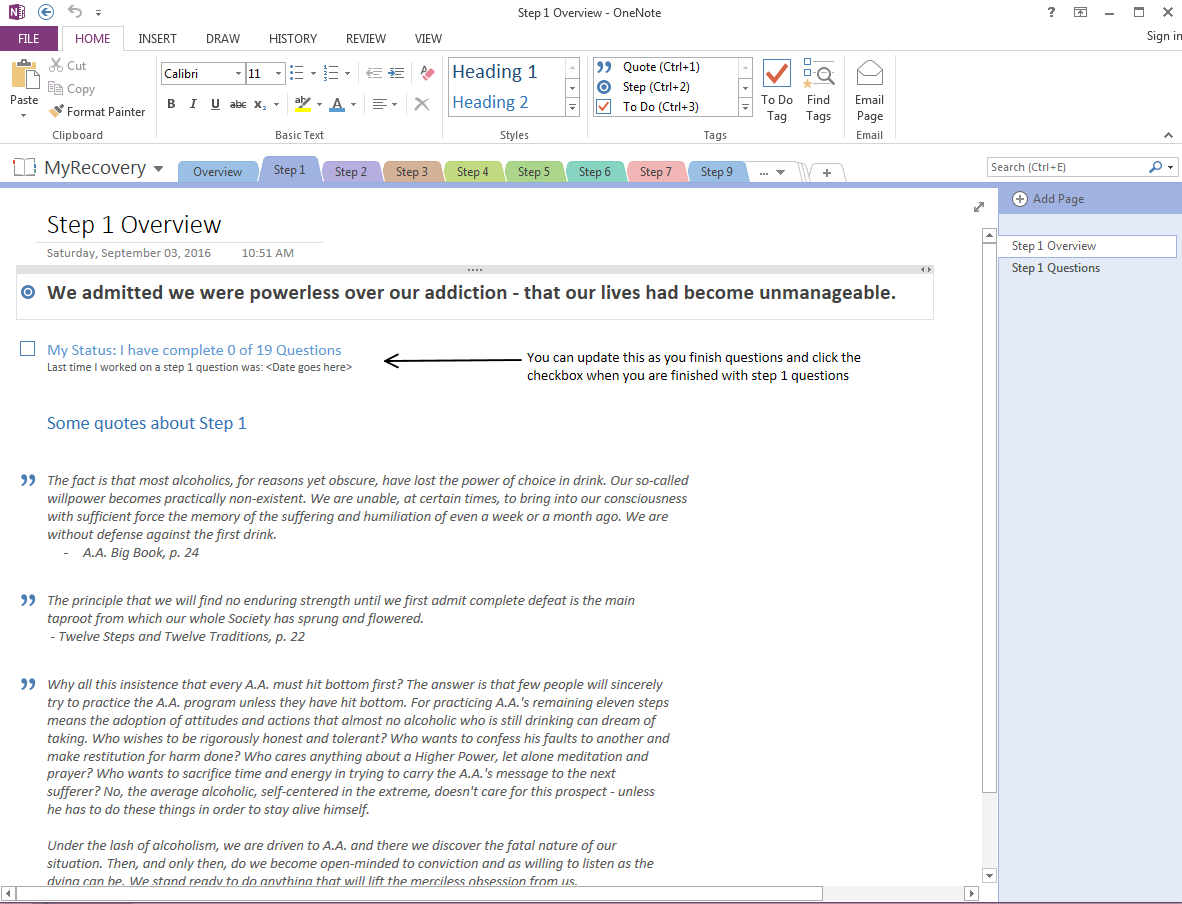 onenote 2013 guide